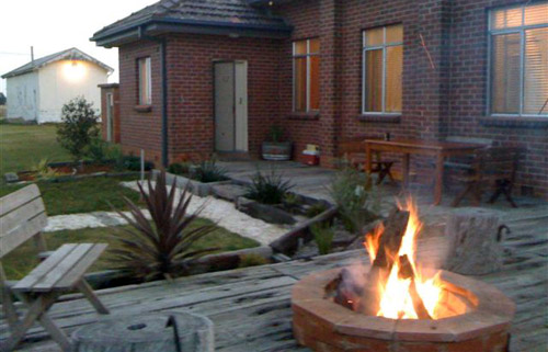 The Church Retreat - fire pit